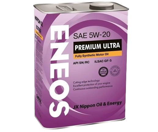 Моторное масло Eneos Premium Ultra 5W-20, 4л